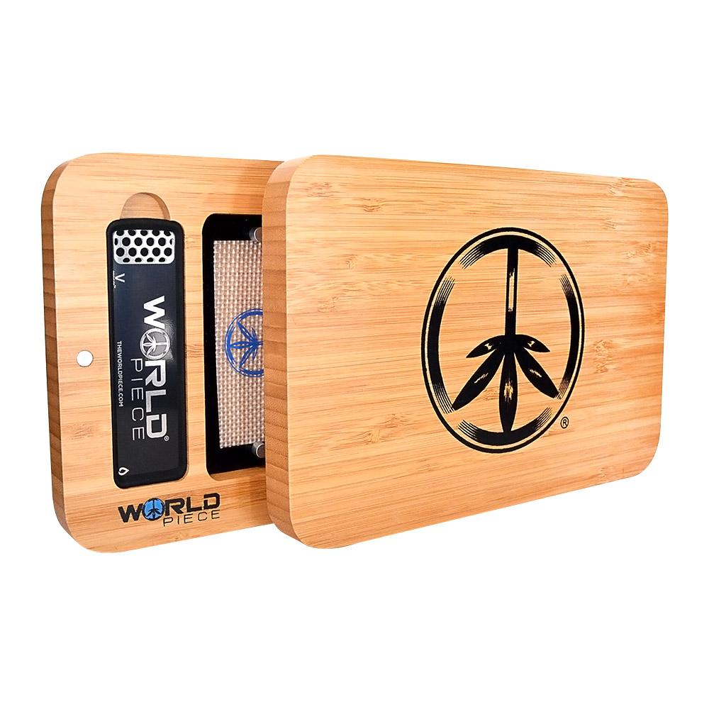 V-Syndicate Hybrid Mini Bamboo Rolling Tray - 1