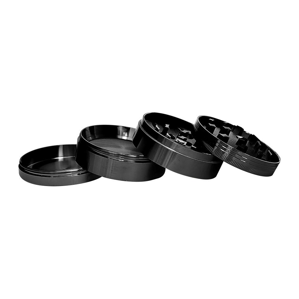 Vortex Magnetic Metal Grinder w/ Catcher | 4 Piece - 63mm - Black - 3