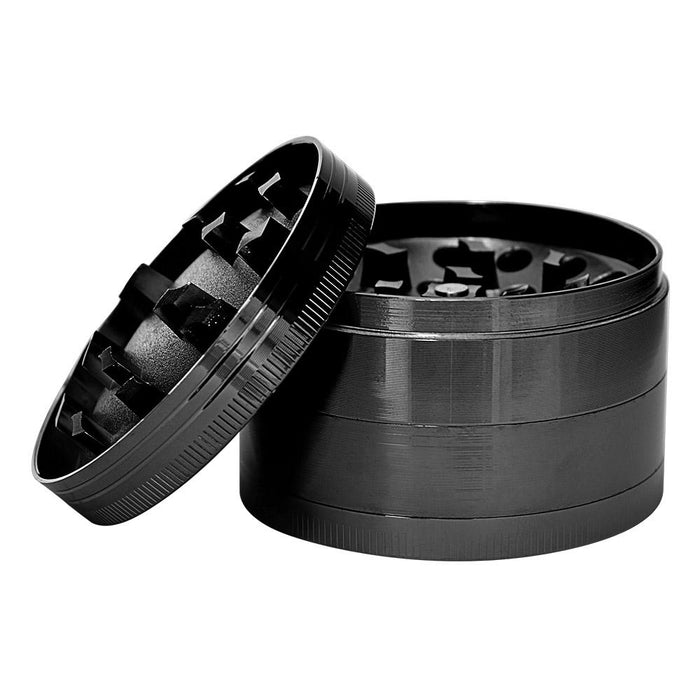 Vortex Magnetic Metal Grinder w/ Catcher | 4 Piece - 63mm - Black Image