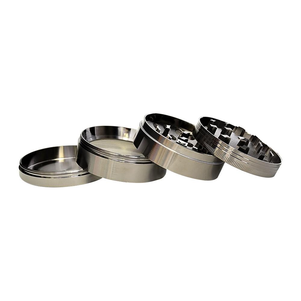 Vortex Magnetic Metal Grinder w/ Catcher | 4 Piece - 63mm - Gunmetal - 3