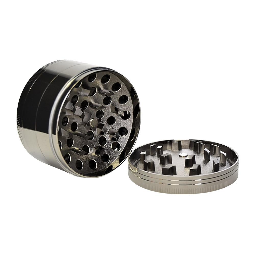 Vortex Magnetic Metal Grinder w/ Catcher | 4 Piece - 63mm - Gunmetal - 2