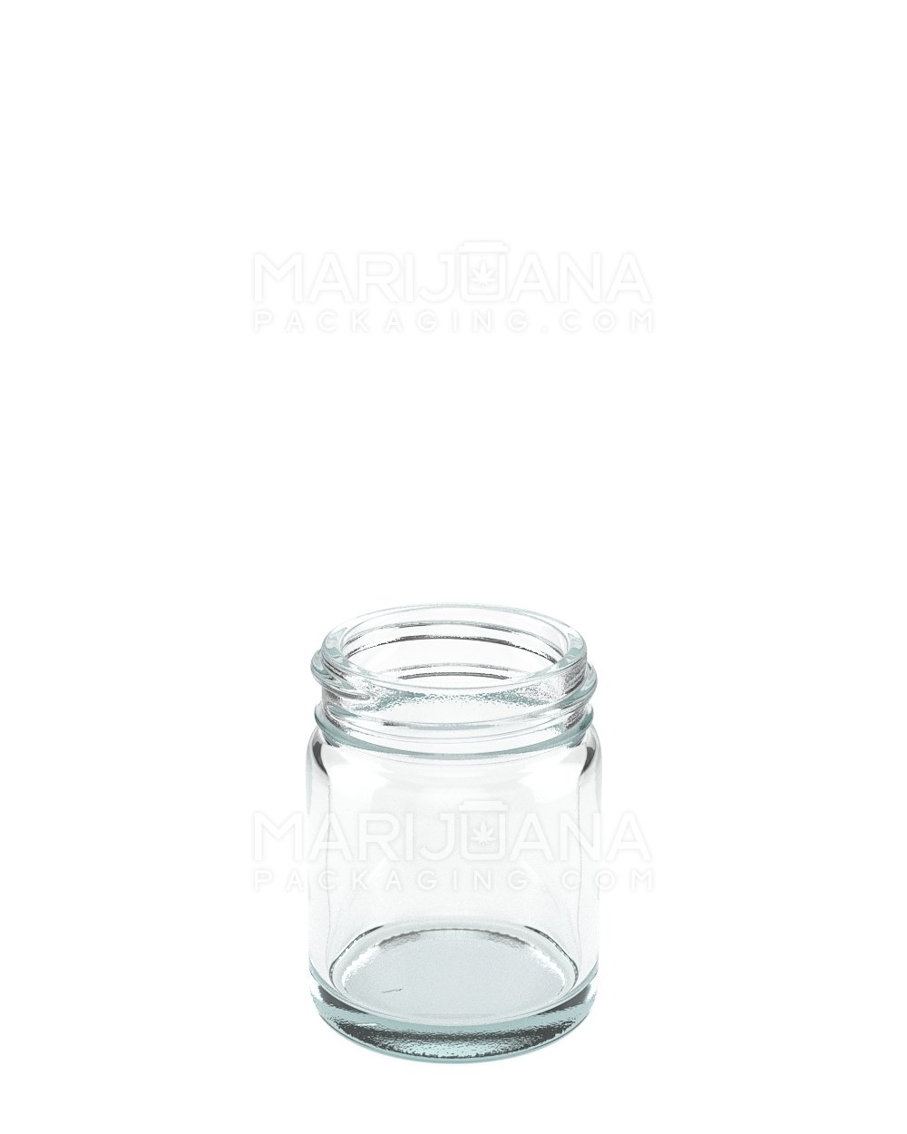 Wide Mouth Glass Jars with Black Cap | 38mm - 1oz - 252 Count - 3