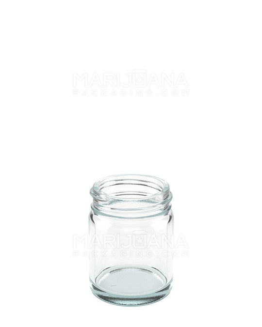 Wide Mouth Glass Jars with Black Cap | 38mm - 1oz - 252 Count - 3