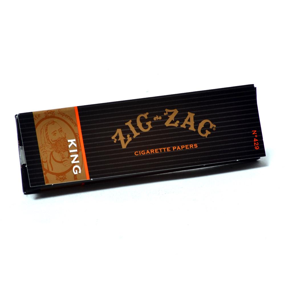 ZIG ZAG | 'Retail Display' King Size Rolling Papers | 110mm - 32 Leaves - 24 Count - 3