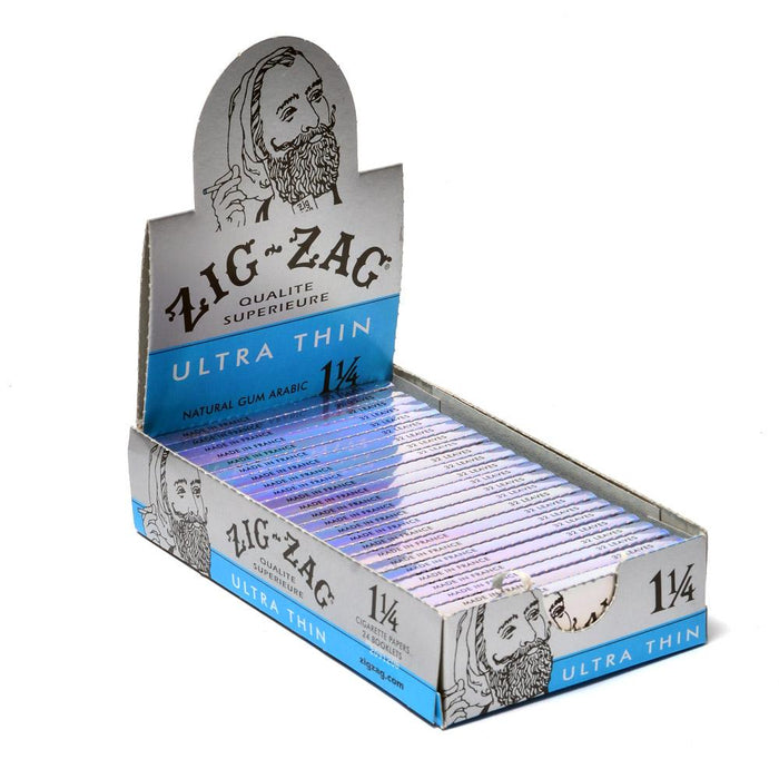 ZIG ZAG | 'Retail Display' 1 1/4 Size Rolling Papers | 83mm - Ultra Thin - 24 Count Image